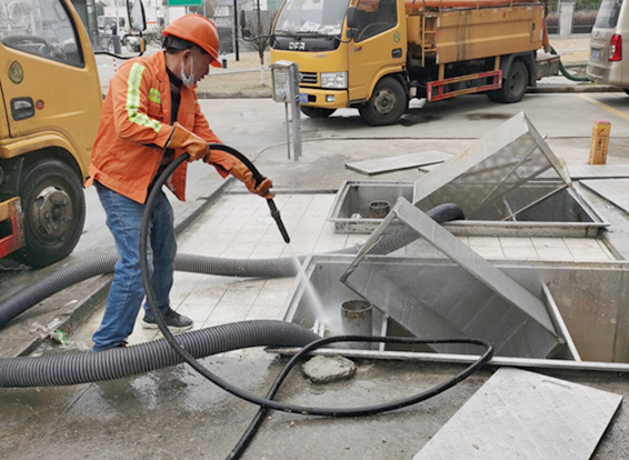 迎泽隔油池清理